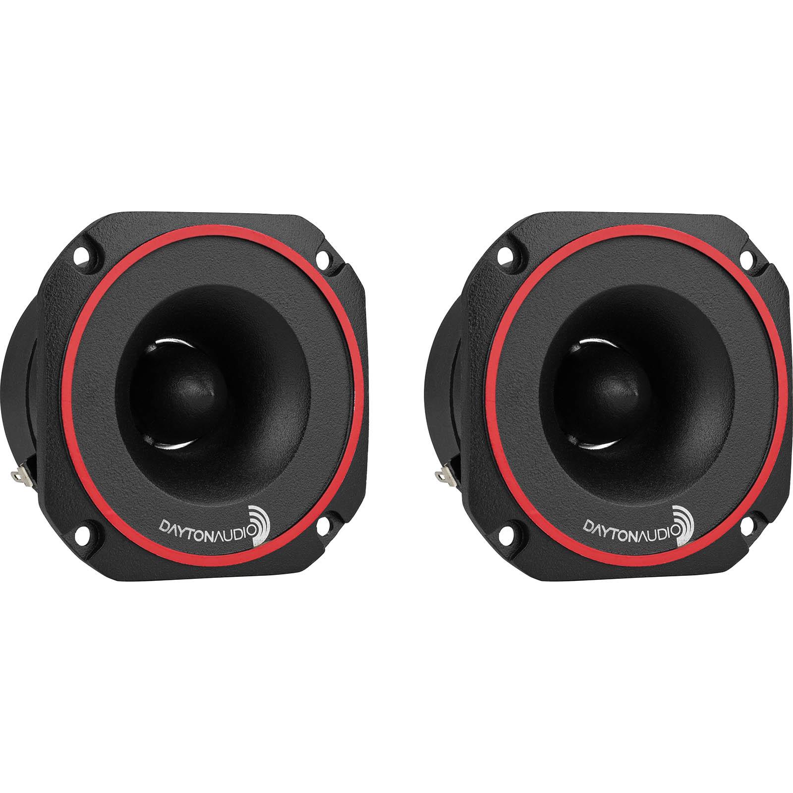 Dayton Audio ST602-4 60W Titanium Bullet Tweeter with Square Frame Pair